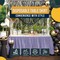 Ruffle Disposable Table Skirt 14 Ft Long Pleated Table Skirts with Adhesive Strip – Fits 6ft+ Rectangle or Round Tables – Ideal for Birthday Parties, Gender Reveal, Baby Showers & Event Decorations 6 pack by Exquisite